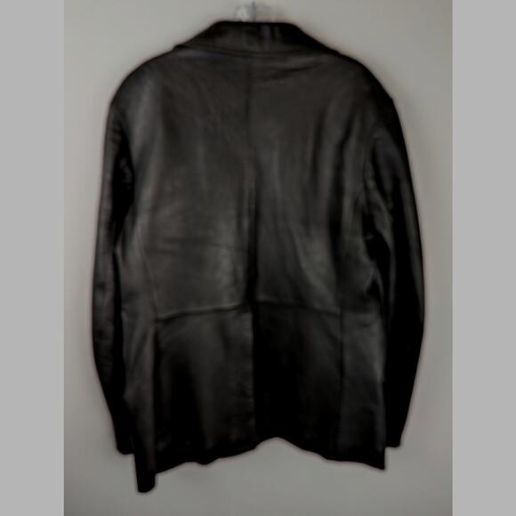 Vintage 60's leather Mens Blazer jacket size Ireland classic - Picture 7 of 9